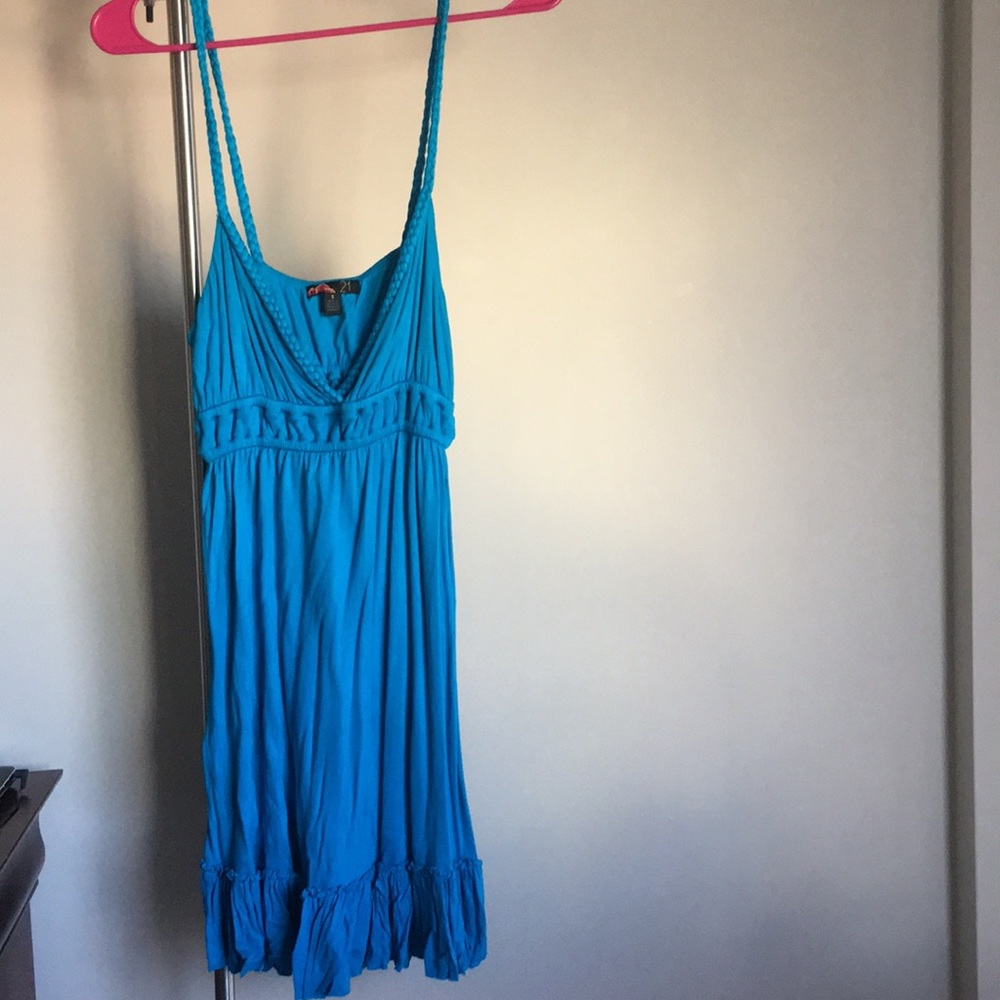 Blue summer dress